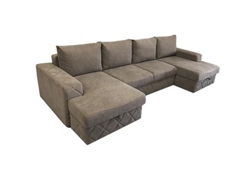 Угловой диван Лаки с двумя оттоманками в Шахтах