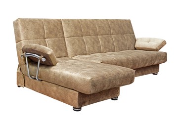 Угловой диван FLURE Home Милана 6 ДУ с хром. подлокотниками, НПБ в Батайске