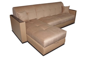 Угловой диван с оттоманкой Аккордеон-1 (сп.м. 800х2050) в Шахтах