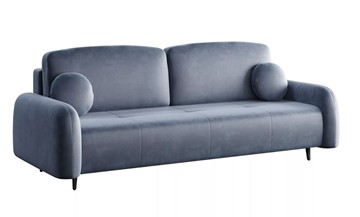 Прямой диван Монблан 3т, Рогожка Муза 11 в Батайске