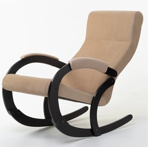 Кресло-качалка Корсика, ткань Amigo Beige 34-Т-AB в Новочеркасске