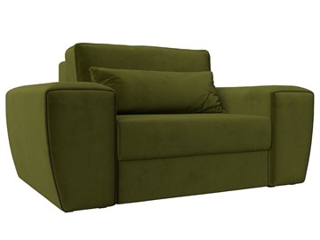 Кресло-кровать Лига-008, Зеленый (Микровельвет) НПБ в Шахтах