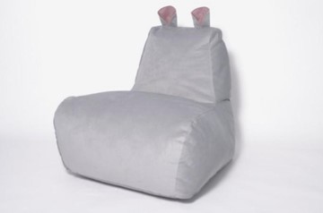 Кресло-мешок Бегемот серый в Таганроге