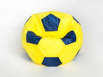 Кресло-мешок Мяч малый, желто-синий в Шахтах