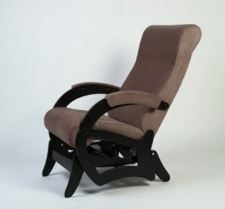 Кресло-качалка Амелия, ткань кофе с молоком 35-Т-КМ в Таганроге