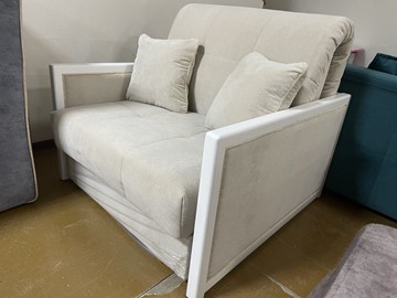 Кресло-кровать Токио 5 90 (ППУ) Флок Benefit 16 ,бук белый в Новочеркасске