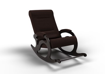 Кресло-качалка Тироль, ткань AMIGo шоколад 12-Т-Ш в Шахтах
