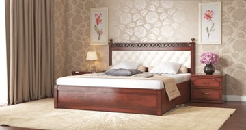 Полутороспальная кровать Ричард 140*200 с основанием в Таганроге