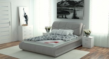 Двуспальная кровать с механизмом Сарма Сицилия 180х200 (с коробом) в Таганроге