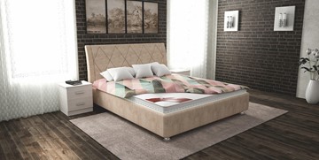 Спальная кровать Сарма Верона 120х200 (с основанием) в Шахтах