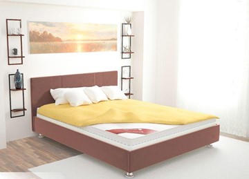 Полутороспальная кровать Вена 140х200 (с основанием) в Батайске