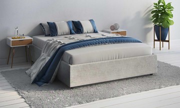 Кровать двуспальная Scandinavia 200х200 с основанием в Батайске