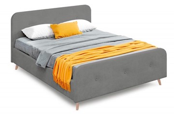Кровать Сиерра 1600 (без основания) Торонто серый в Шахтах