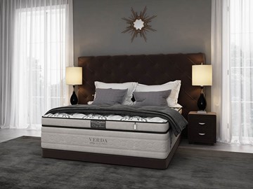 Двуспальная кровать Style/Basement 160х200, Флок (Велсофт Спелая слива) в Батайске