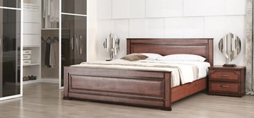Кровать 2-спальная СВ-Стиль Стиль 2, 160х190 с основанием в Батайске