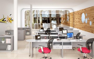 Комплект офисной мебели SIMPLE в Шахтах