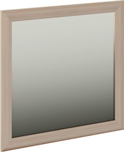 Настенное зеркало Глэдис М29 (Шимо светлый) в Шахтах