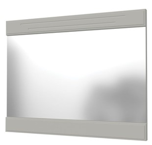 Зеркало настенное Олимп с декоративными планками (фисташковый) в Шахтах
