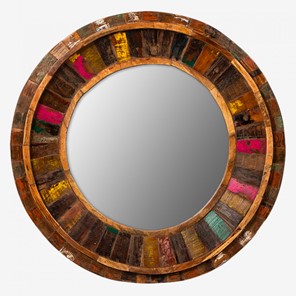 Настенное зеркало Маниша круглое в Шахтах