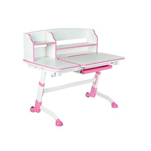 Детский стол-трансформер Amare II Pink с надстройкой в Шахтах