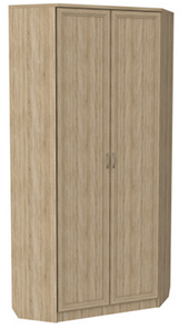 Шкаф 401 угловой со штангой, цвет Дуб Сонома в Батайске