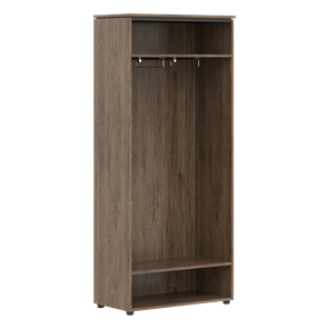 Шкаф гардеробный MORRIS TREND Антрацит/Кария Пальмира MCW 85-1 (854x423x1956) в Шахтах