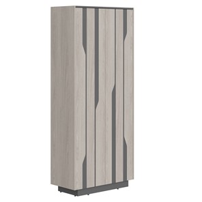 Шкаф гардероб LINE Дуб-серый-антрацит СФ-574401 (900х430х2100) в Шахтах