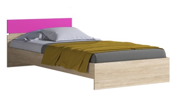 Кровать детская Формула, 900 розовый с основанием в Шахтах - изображение