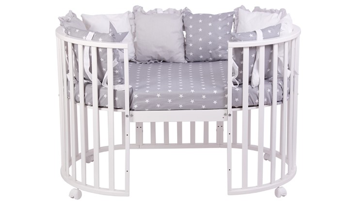Кроватка детская POLINI Kids Simple 930 Белый в Шахтах - изображение 6