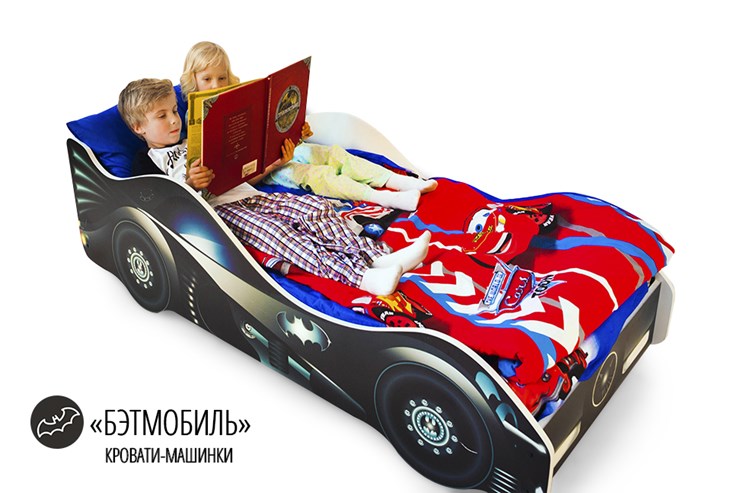 Кровать-машина детская Бэтмобиль в Ростове-на-Дону - изображение 4