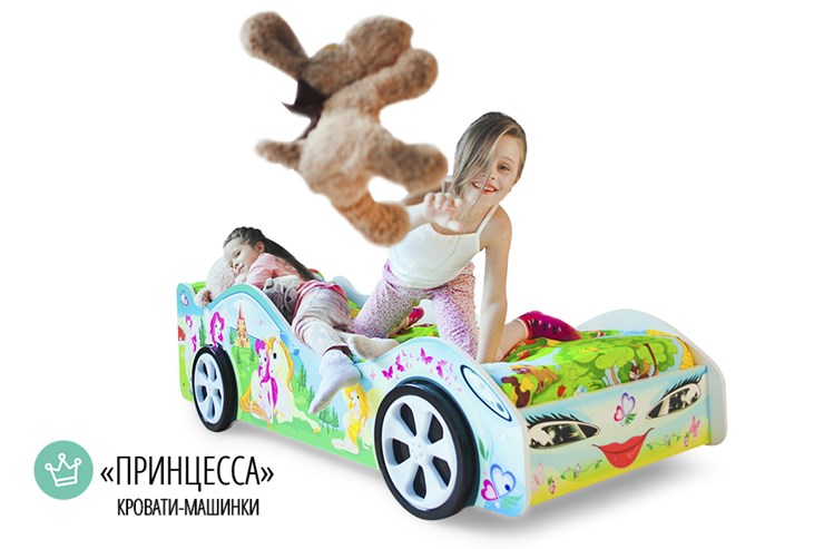 Кровать-машина в детскую Принцесса в Ростове-на-Дону - изображение 3