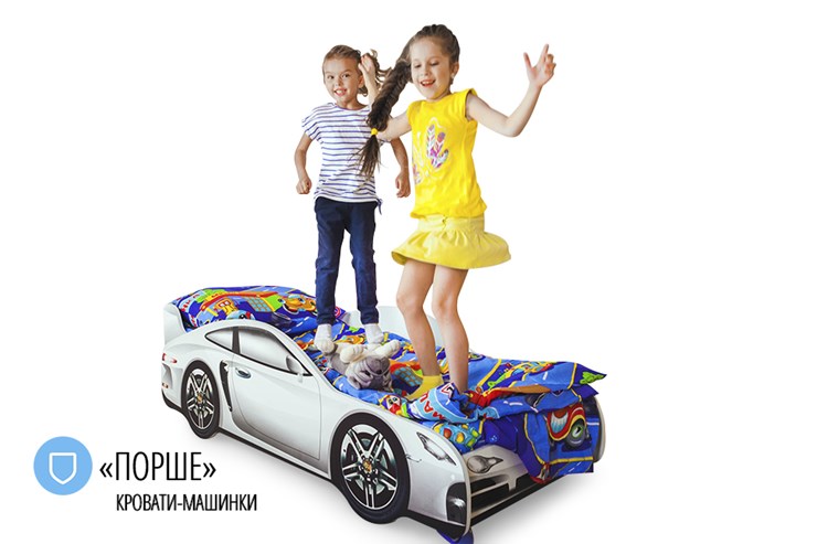 Детская кровать-машина Porsche в Ростове-на-Дону - изображение 4