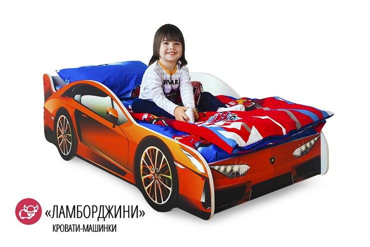 Детская кровать-машина Lamborghini в Ростове-на-Дону - изображение 1