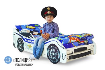 Кровать-машина в детскую Полиция в Ростове-на-Дону - предосмотр 1