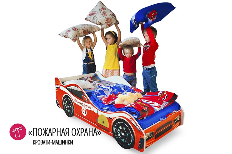 Детская кровать-машина Пожарная охрана в Ростове-на-Дону - изображение 4
