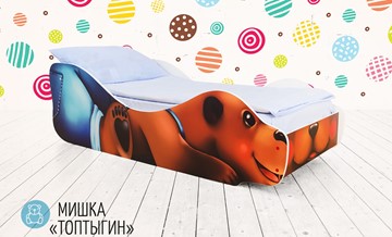 Кровать-зверенок Мишка-Топотыгин в Батайске