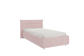 Кроватка 0.9 Альба, нежно-розовый (велюр) в Шахтах