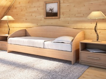 Подростковая кровать Этюд Софа, 90х200, бук бавария в Батайске