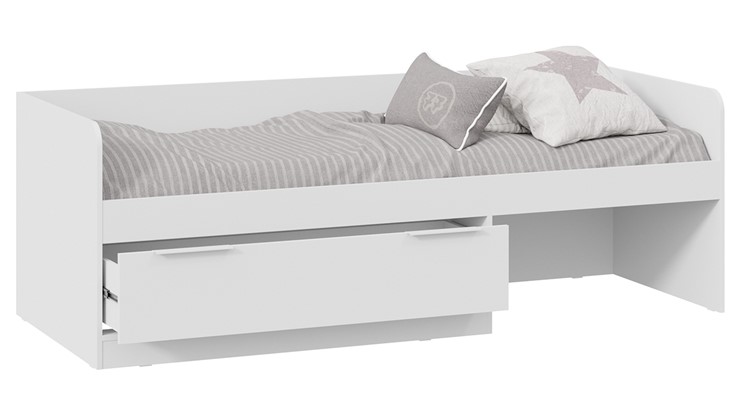 Кровать детская Марли Тип 1 (Белый) в Шахтах - изображение 1