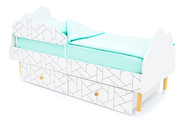 Кровать в детскую Stumpa Облако "Мозаика" в Шахтах - изображение 3