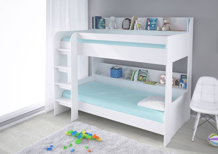 Кровать двухъярусная POLINI Kids Simple 5000 Белый в Шахтах - изображение 4