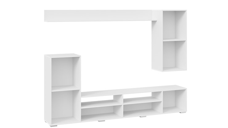Стенка Моретти (Белый, Белый глянец) в Батайске - изображение 3
