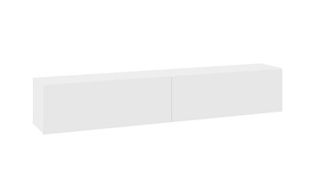 Настенный шкаф Порто (366) ТД-393.12.21 (Белый жемчуг/Белый софт) в Шахтах