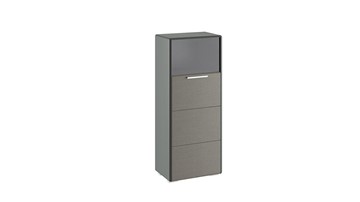 Шкаф Наоми комбинированный одностворчатый, цвет Фон серый, Джут ТД-208.07.28 в Шахтах