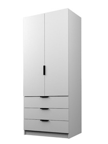 Шкаф двухдверный ЭШ2-РС-23-8-3я, Белый 190х80х52 в Шахтах