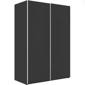 Шкаф 2-дверный Эста (ДСП/ДСП) 1800x660x2200, серый диамант в Шахтах