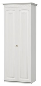 Распашной шкаф Гармония-4, 2-х створчатый, цвет Дуб беленый в Батайске