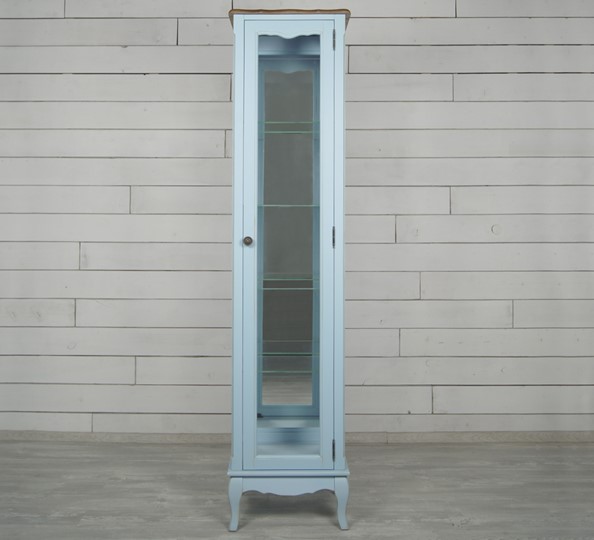 Шкаф однодверный Leontina для посуды (ST9319RB) Голубой в Шахтах - изображение 4