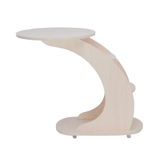 Подкатной стол Leset Стелс, цвет Молочный дуб в Шахтах - изображение 2