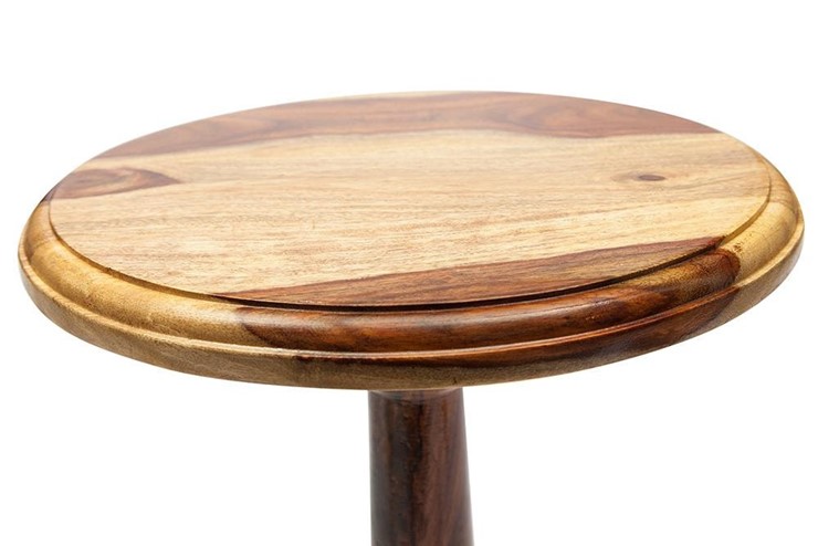 Кофейный стол Бомбей - 0237 палисандр, 35*35*60, натуральный (natural) арт.10046 в Таганроге - изображение 1